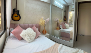 Bedroom in 2 BHK Apartment at Aarc Residency, Airoli Sector 14 – for Sale
