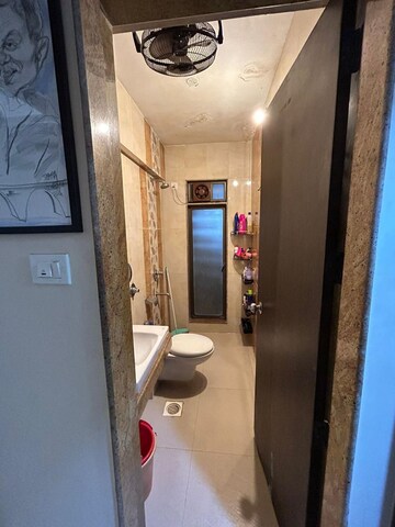 Building Lobby in 3 BHK Apartment at HDIL Metropolis Residences, Andheri West – for Rent