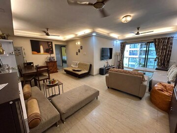Living Room in 3 BHK Apartment at HDIL Metropolis Residences, Andheri West – for Rent