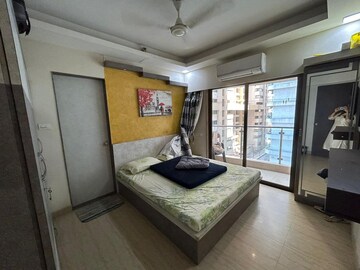 Living Room in 3 BHK Apartment at HDIL Metropolis Residences, Andheri West – for Rent