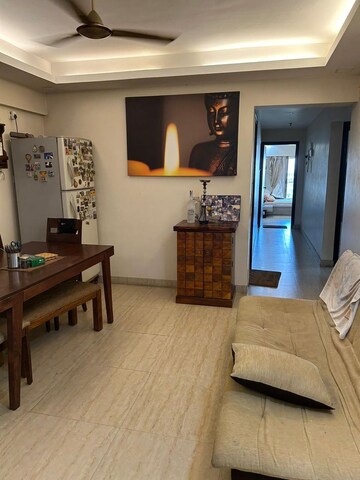Living Room in 3 BHK Apartment at HDIL Metropolis Residences, Andheri West – for Rent