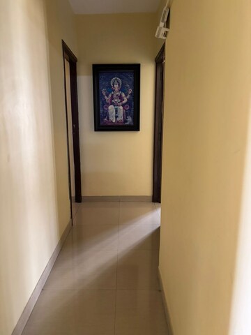 Building Lobby in 3 BHK Apartment at Runwal Garden City, Balkum Pada – for Rent