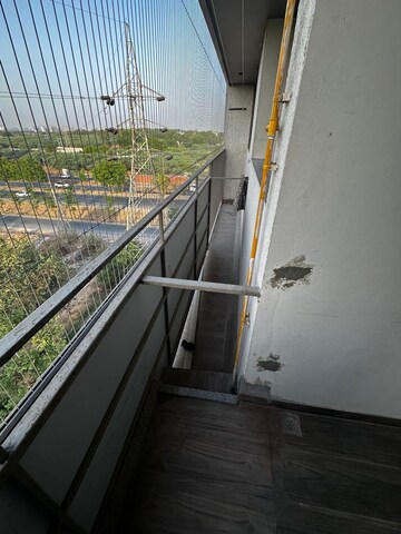 Balcony in 3 BHK Apartment at Bhadaj – for Rent