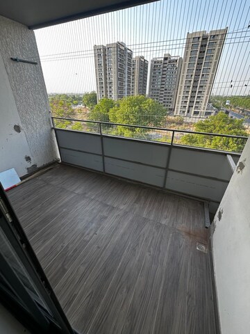 Balcony in 3 BHK Apartment at Bhadaj – for Rent