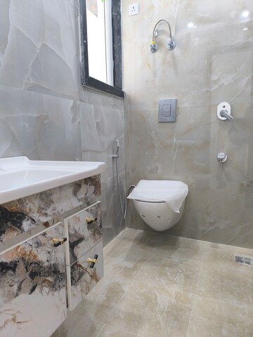 Bathroom in 4 BHK Apartment at Vasant Kunj – for Sale