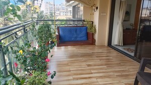 Balcony in 4 BHK Apartment at Santacruz West – for Sale