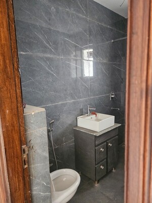 Bathroom in 3 BHK Builder Floor at Uttam Builder Floors, Sainik Colony – for Sale