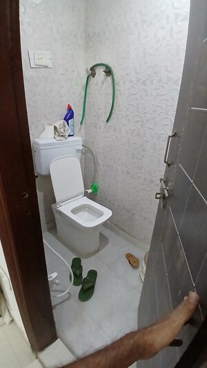 Bathroom in 3 BHK Apartment at Jogabai Extension – for Sale