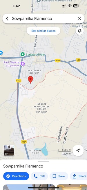 2 BHK Apartment For Sale in Sowparnika Flamenco, Sarjapur Road