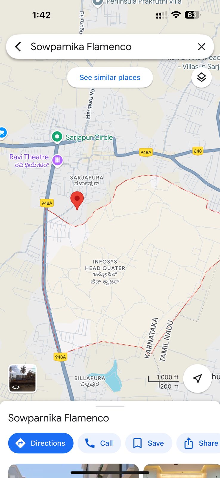 2 BHK Apartment For Sale in Sowparnika Flamenco