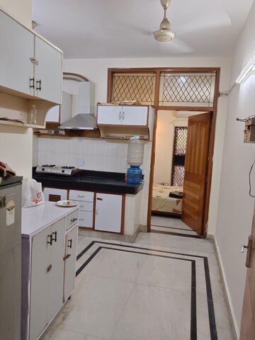 Kitchen in 2 BHK Builder Floor at Lajpat Nagar 4 – for Rent