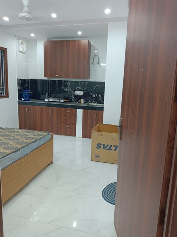 Kitchen in 1 BHK Builder Floor at Lajpat Nagar 4 – for Rent