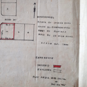 Floor Plan in 6 BHK Independent House at West Marredpally – for Sale
