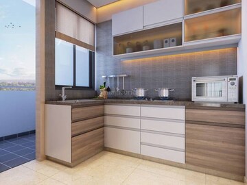 Kitchen in 2 BHK Apartment at Sukhwani Hermosa Casa, Mundhwa – for Rent