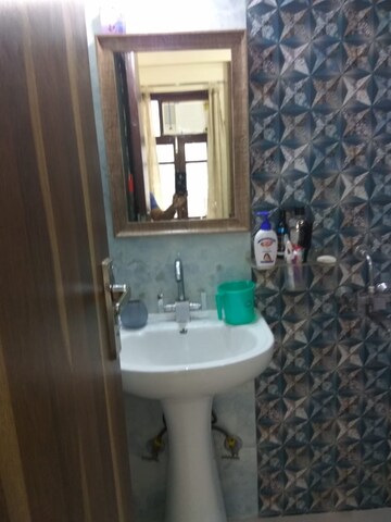 Bathroom in 1 RK Builder Floor at Avasiya Kalyankari Sanstha, Lajpat Nagar – for Rent