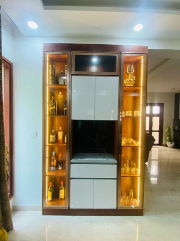 Living Room in 4 BHK Villa at Nambiar Belleza, Sarjapur – for Rent