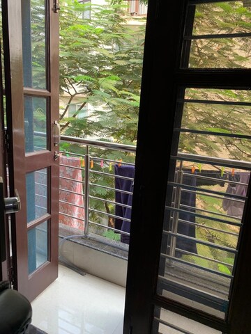 Balcony in 1 RK Builder Floor at RWA DDA Flats Kalkaji, East Of Kailash – for Rent