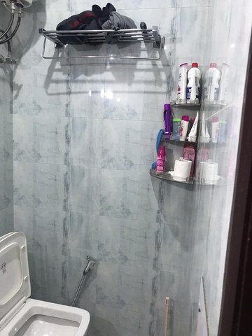 Bathroom in 1 RK Builder Floor at RWA DDA Flats Kalkaji, East Of Kailash – for Rent