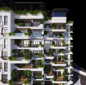 3 BHK Apartment – Exterior View View at Miramar - for Sale
