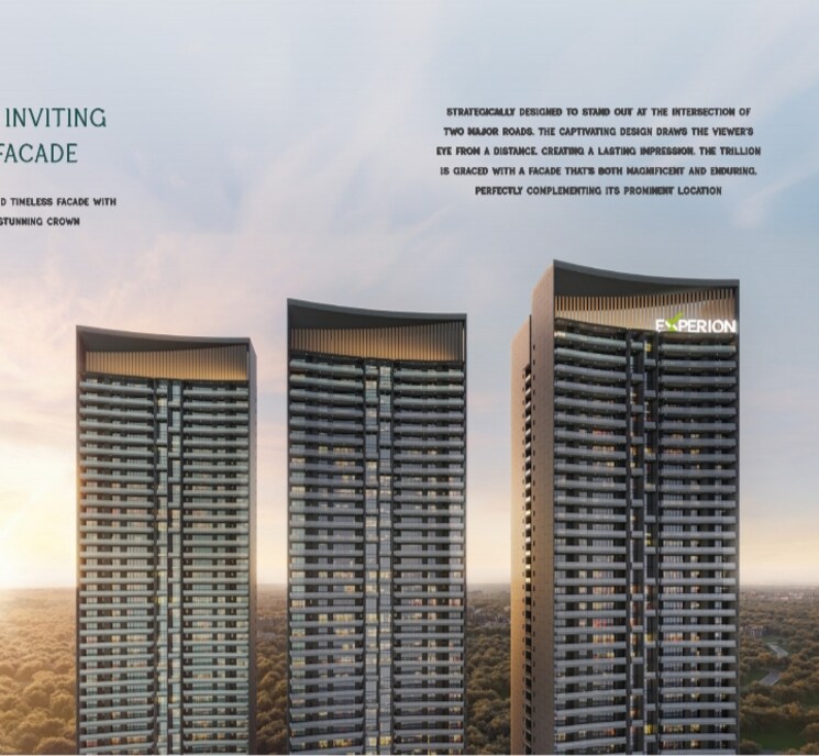 Exterior View, experion-the-trillion 4 Bedroom 3600 Sq.Ft. Apartment In Sector 48 Gurgaon 8579018