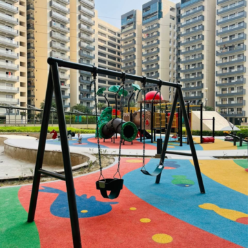 Gym in 4 BHK Penthouse at Azeagaia Botanica, Vrindavan Yojna – for Sale