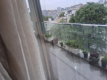 Balcony in 4 BHK Builder Floor at Dlf Phase I – for Rent