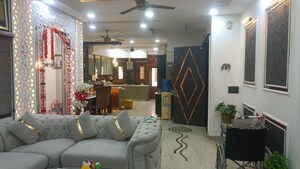 Living Room in 4 BHK Builder Floor at Vaishali Sector 4 – for Sale