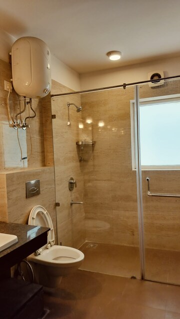 Bathroom in 4 BHK Builder Floor at Sector 49 – for Rent
