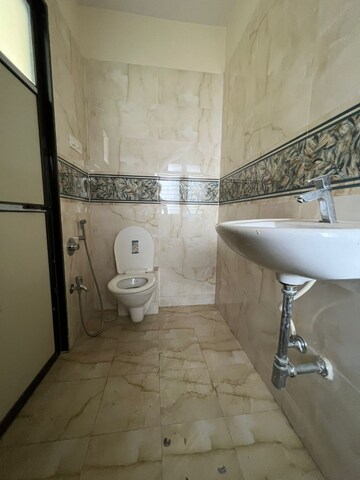 Bathroom in 2 BHK Apartment at Parsik Nagar – for Sale