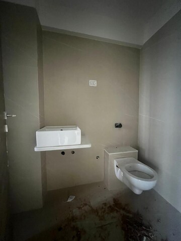 Bathroom in 2 BHK Apartment at Parsik Nagar – for Sale