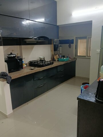 Kitchen in 3 BHK Apartment at Vaishnodevi Circle – for Sale