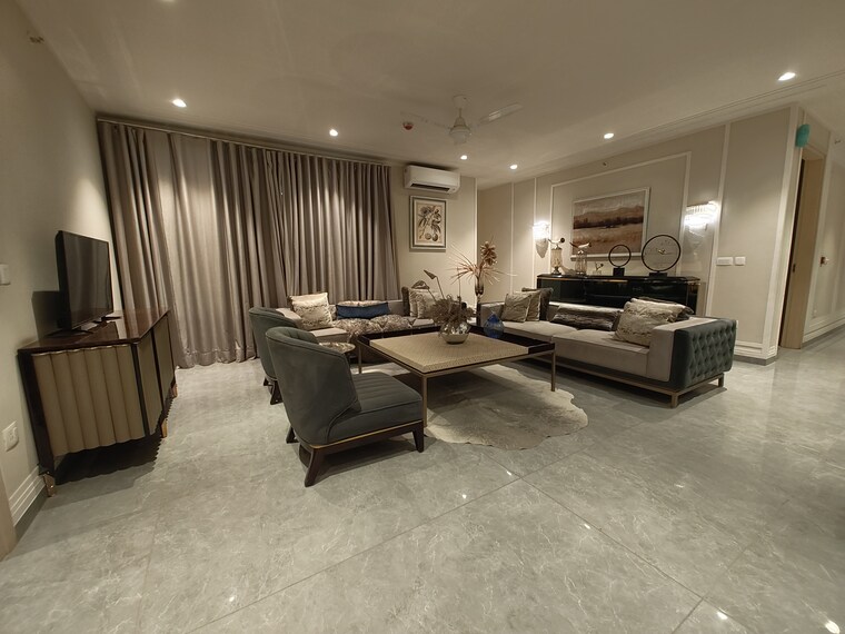 Living Room, sector 83 a 4 Bedroom 3120 Sq.Ft. Apartment In Sector 83 A Mohali 8580990