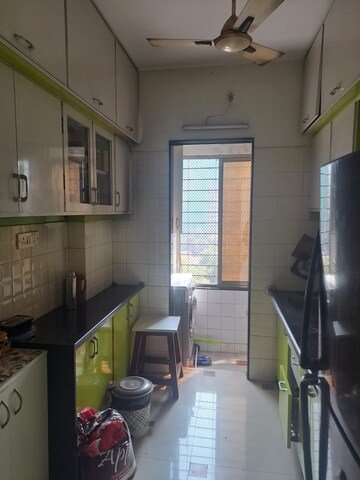 Kitchen in 1 BHK Builder Floor at Kandivali West – for Rent