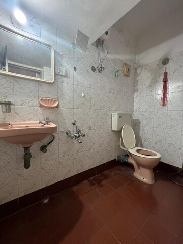Bathroom in 2 BHK Apartment at Kharegaon – for Sale