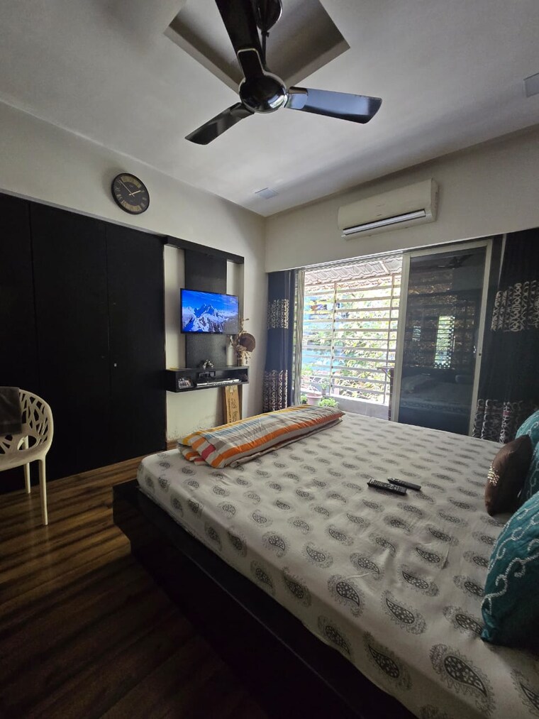 Bedroom, parsik nagar 3 Bedroom 925 Sq.Ft. Apartment In Parsik Nagar Thane 8581108