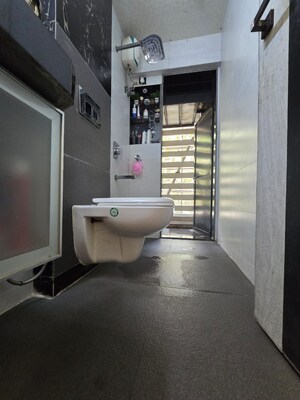Bathroom in 3 BHK Apartment at Parsik Nagar – for Sale