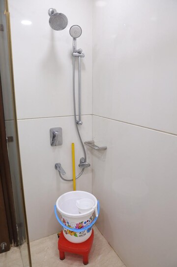 Bathroom in 3 BHK Apartment at Saket – for Rent