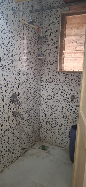 Bathroom in 1 BHK Apartment at Mahape – for Rent