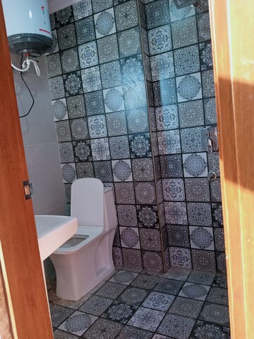 Bathroom in 3 BHK Apartment at Panchsheel Vihar – for Rent