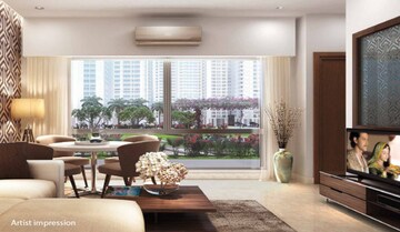 Living Room in 1 BHK Apartment at Omkar Signet, Malad East – for Rent