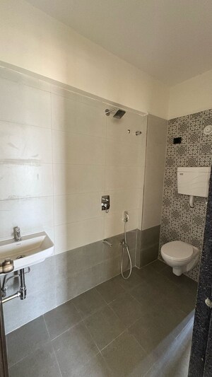 Bathroom in 2 BHK Apartment at Moraj Prive, Kopar Khairane – for Sale