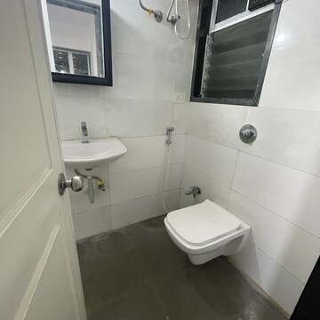 Bathroom in 2 BHK Apartment at Goregaon East – for Rent