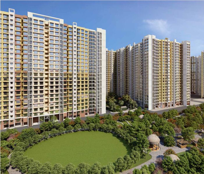 2 BHK 632 Sq.Ft. Apartment in Runwal Gardens Phase I