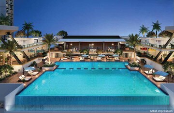 Swimming Pool in 3 BHK Apartment at Runwal Gardens, Dombivli East – for Sale