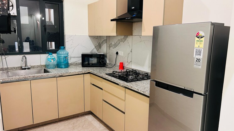 Kitchen, ansal-sushant-estate 1 Bedroom 730 Sq.Ft. Apartment In Sector 52 Gurgaon 8582895