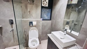 Bathroom in 1 BHK Apartment at Ansal Sushant Estate, Sector 52 – for Sale
