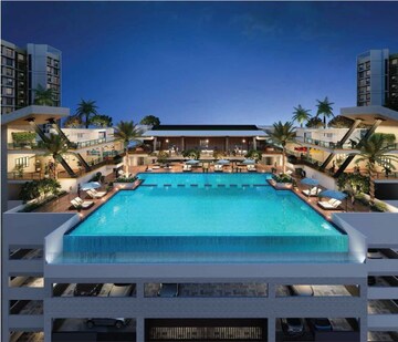 Swimming Pool in 6 BHK Penthouse at Runwal Gardens, Dombivli East – for Sale