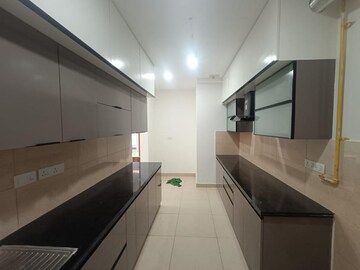 Kitchen in 4 BHK Apartment at Prestige High Fields, Gachibowli – for Rent
