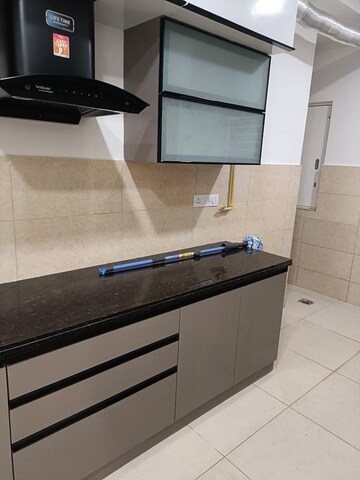 Kitchen in 4 BHK Apartment at Prestige High Fields, Gachibowli – for Rent