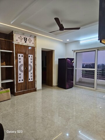 Living Room in 3 BHK Apartment at Samhita Splendid Homes, Tadepalli – for Rent